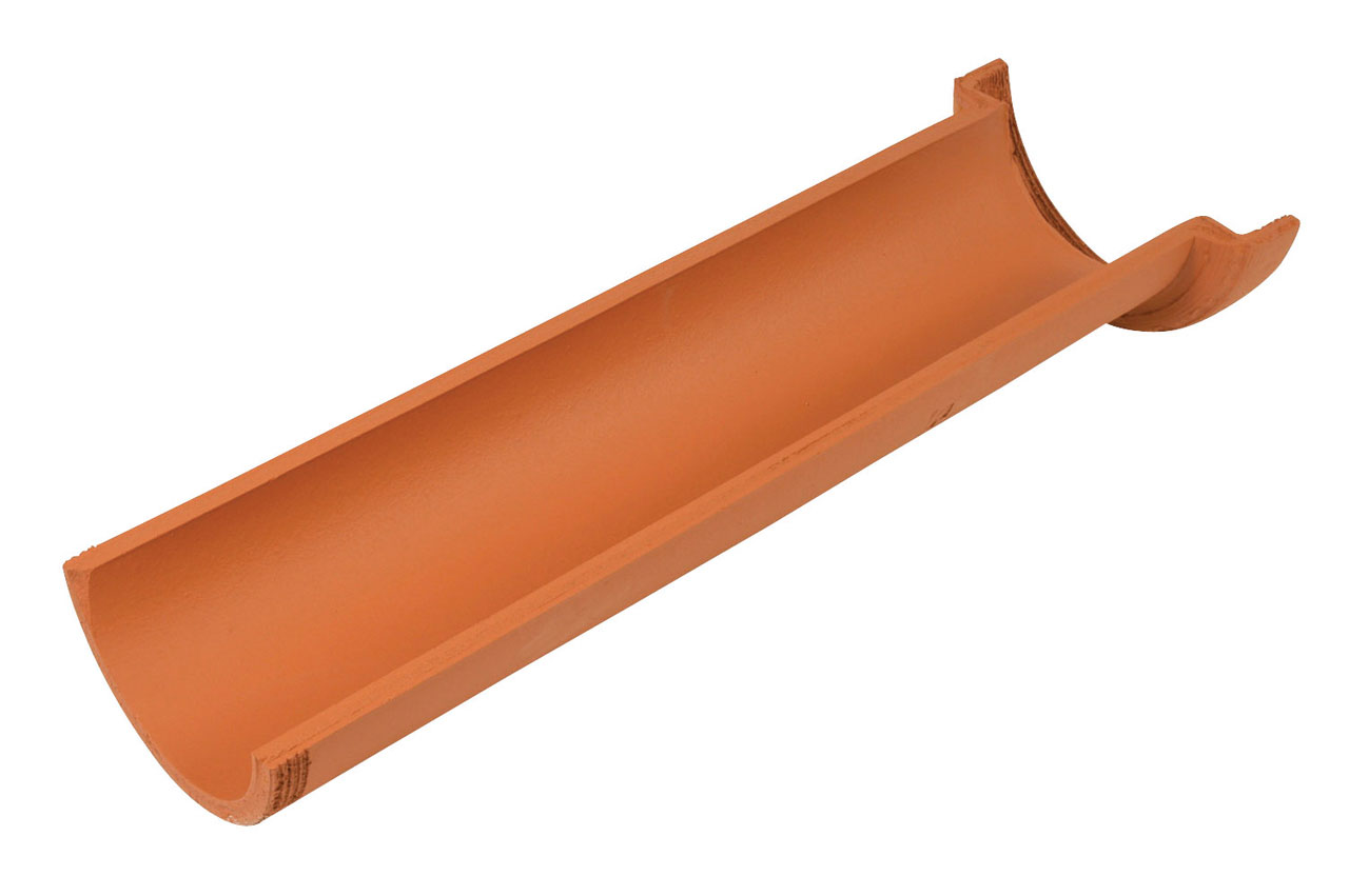 Hepworth Clay Pipe 600X100mm Channel Socketed CP2/1