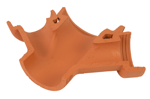 Hepworth Clay Oblique 100X100mm Channel Double Junction CJ3/1 - Image 2