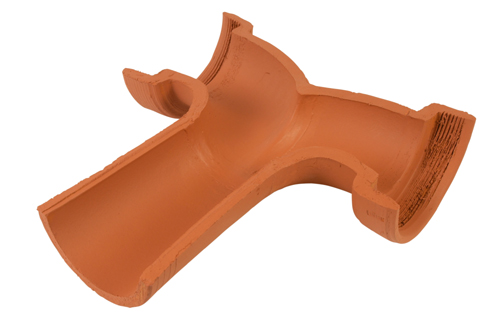 Hepworth Clay 100X100 Channel Breech Junction CJ6/1 - Image 2