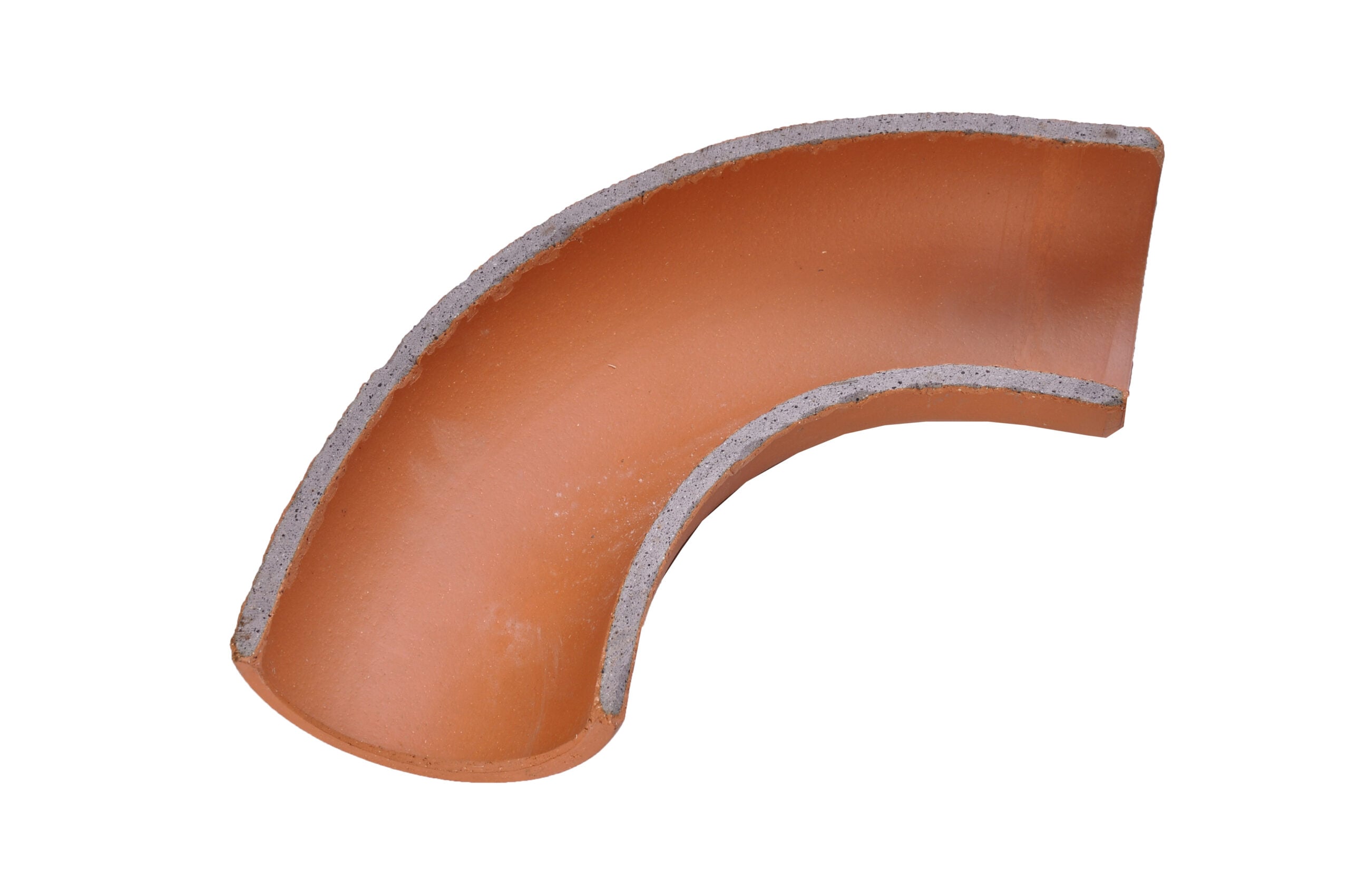 Hepworth Clay 90° SuperSleve 150mm Channel Bend Plain Ended CBP1/2