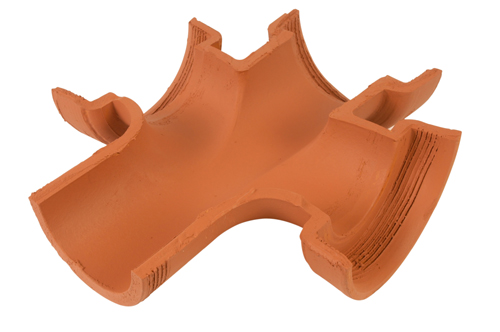 Hepworth Clay C/S 150X100mm Channel Dbl Junction CJ4/2
