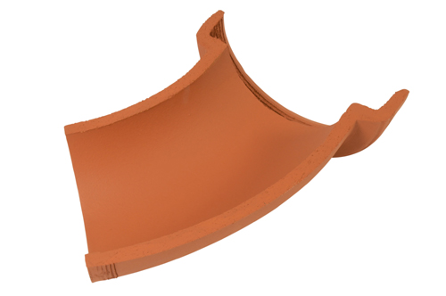 Hepworth Clay 45° LH 300mm Channel Bend CB2/4L