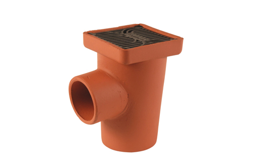 Hepworth Clay Gully SuperSleve P Trap Square 100mm SG2/1 - Image 2