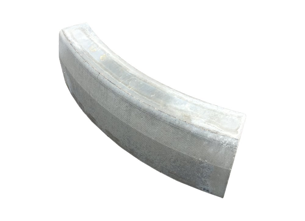 Marshalls British Standard KHB510 6m Ext Radius HB Kerb 125X255mm