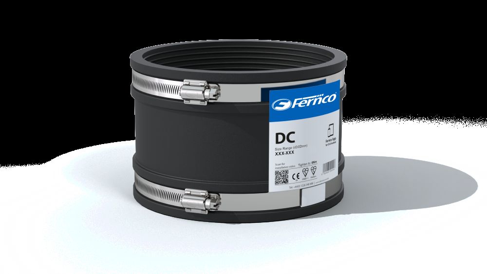 Fernco DC165 Drain Coupling 150-165mm - Image 2
