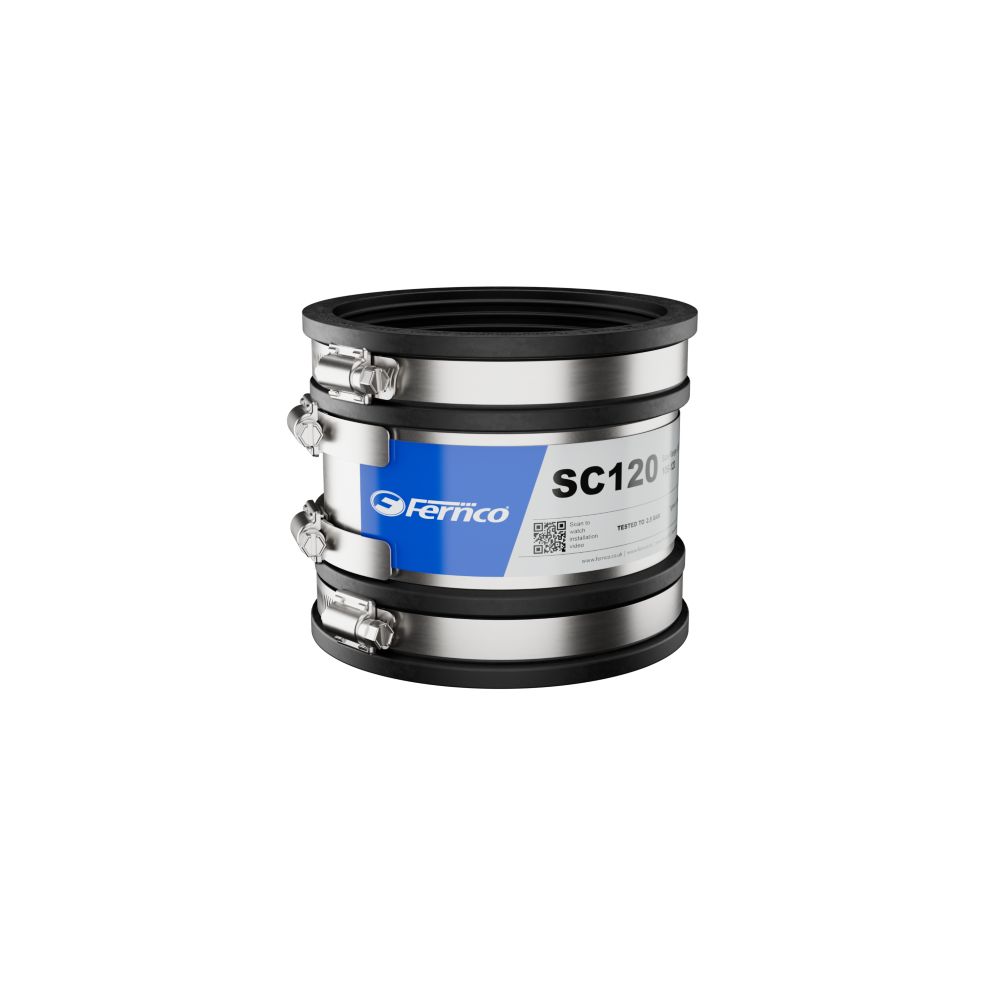 Fernco SC120 Standard Coupling 105-120mm - Image 2