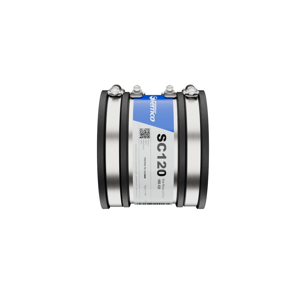 Fernco SC120 Standard Coupling 105-120mm - Image 3