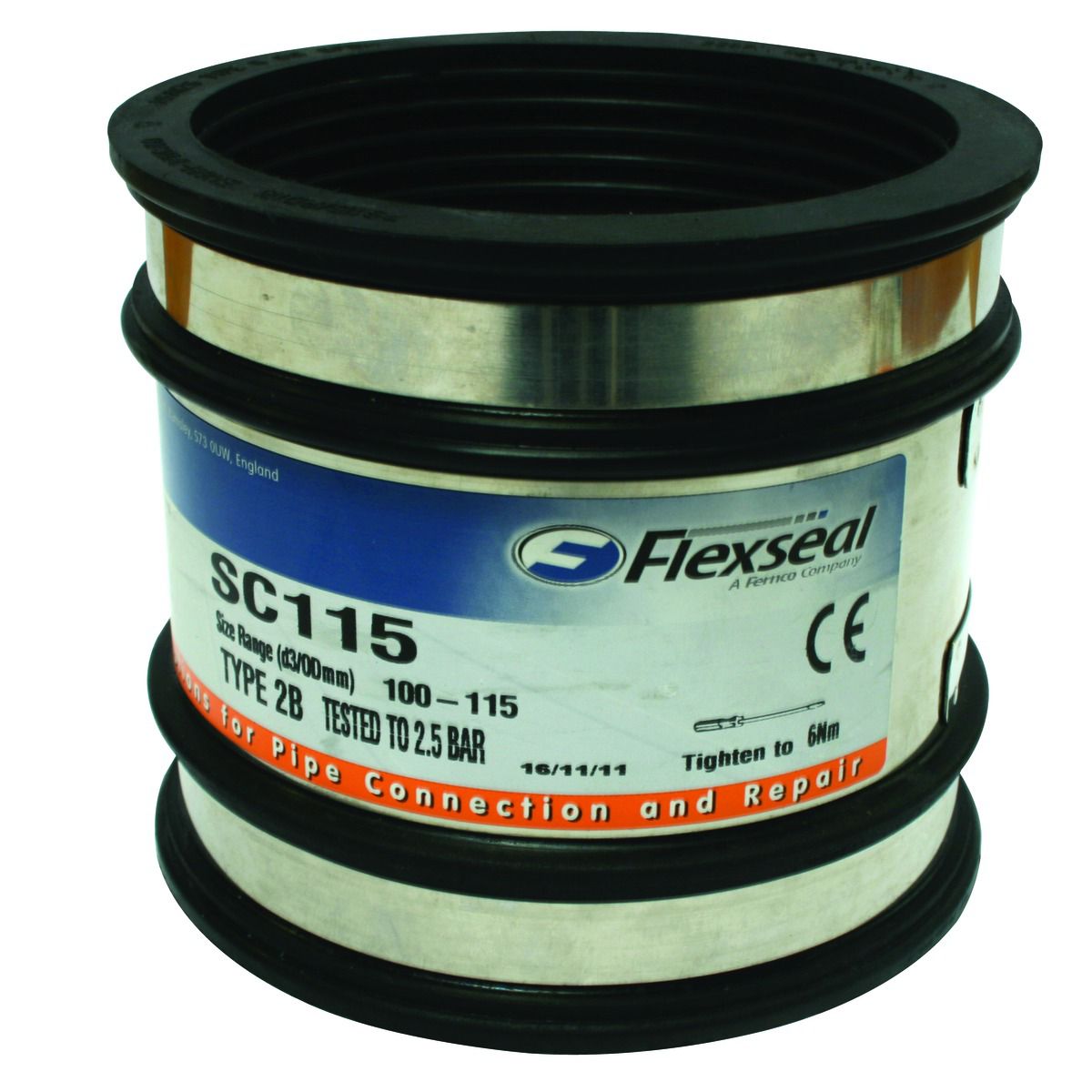 Fernco Flexible Standard Coupling 175-200mm SC200