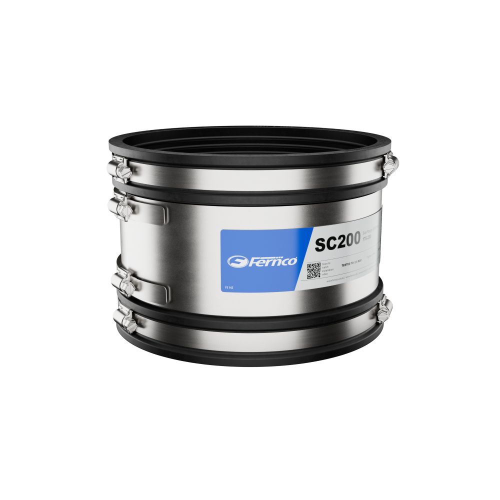 Fernco SC200 Standard Coupling 175-200mm SC200