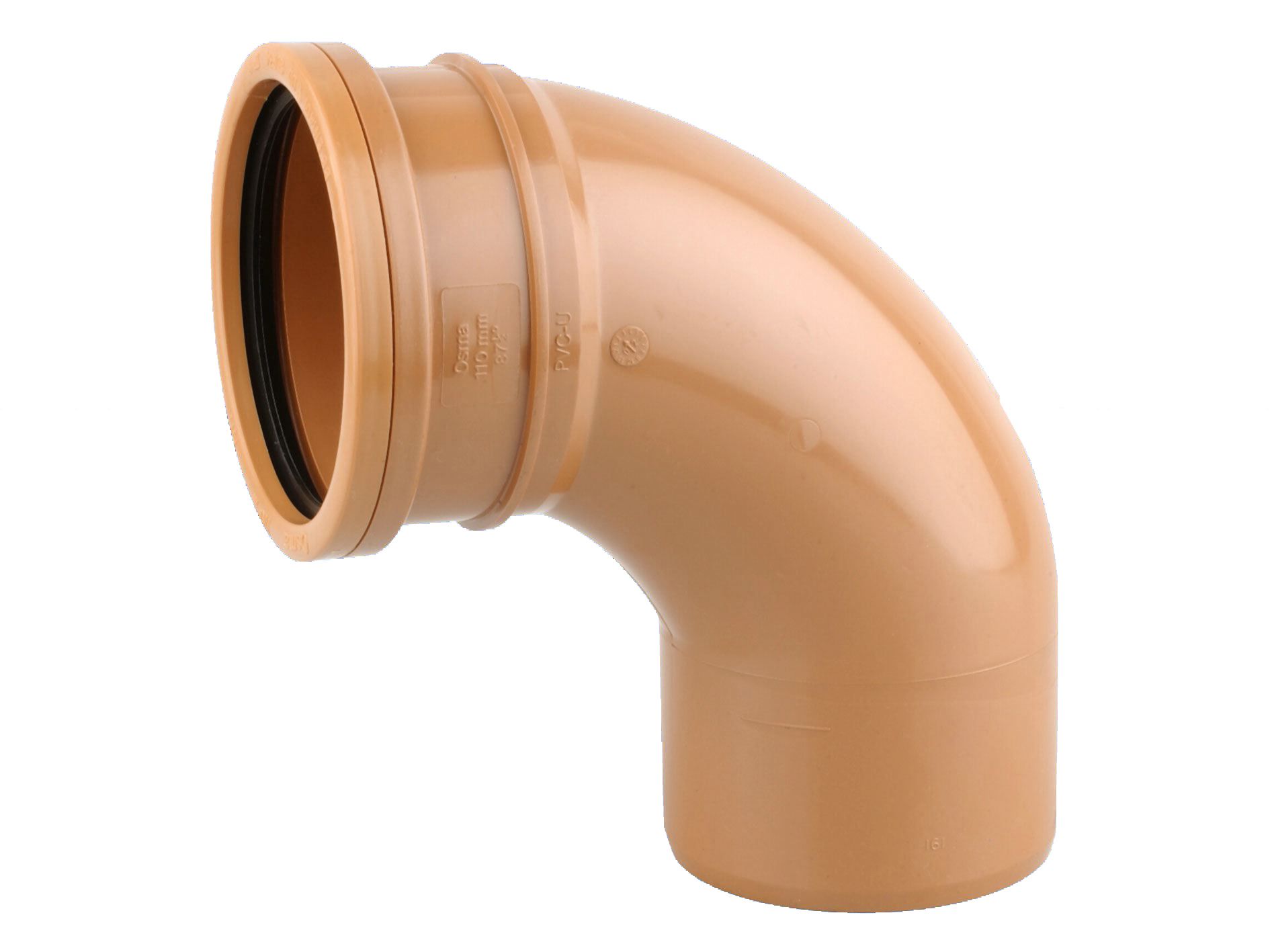 Wavin OsmaDrain 110mm S/S Short Rad Bend 87.5° 4D161