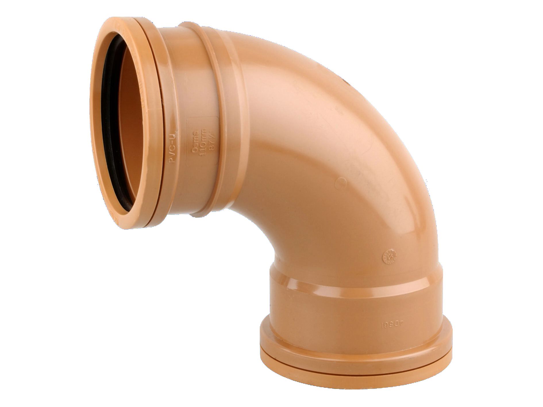 Wavin OsmaDrain 110mm D/S Short Rad Bend 87.5° 4D561