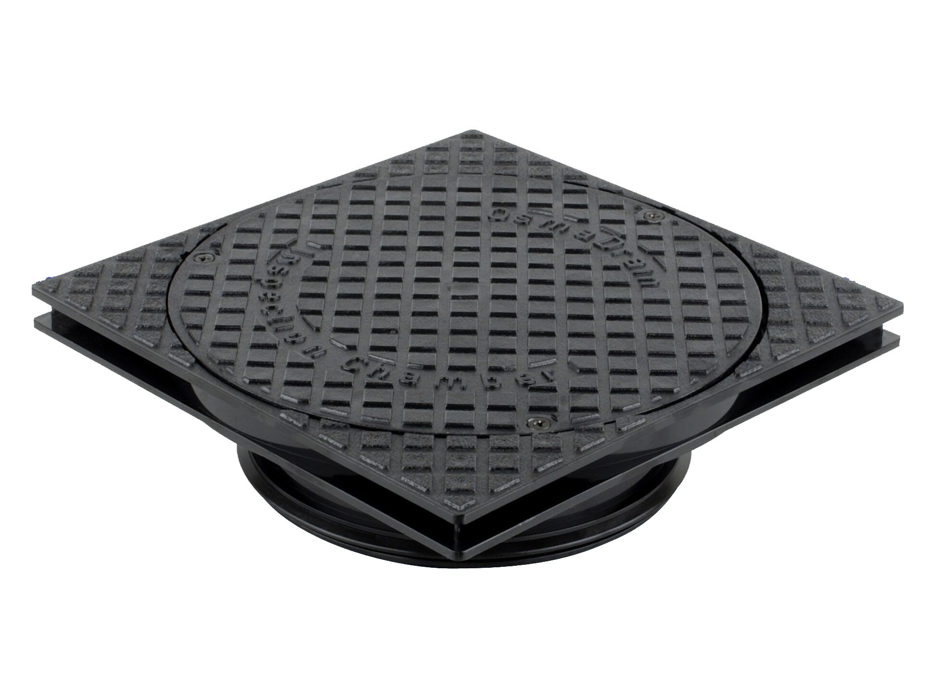 Wavin OsmaDrain P/E Cover & Frame 250mm x 250mm 4D961