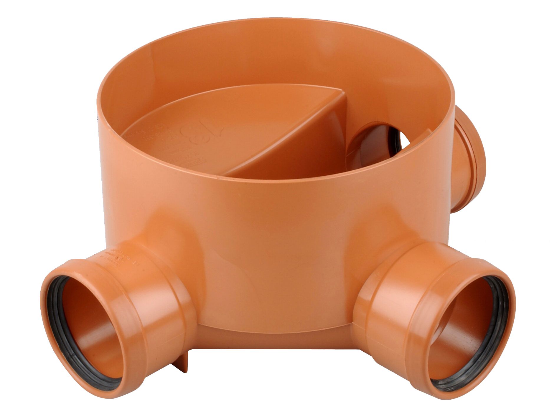 Wavin OsmaDrain Inspection Chamber Base 90° RH 4D912