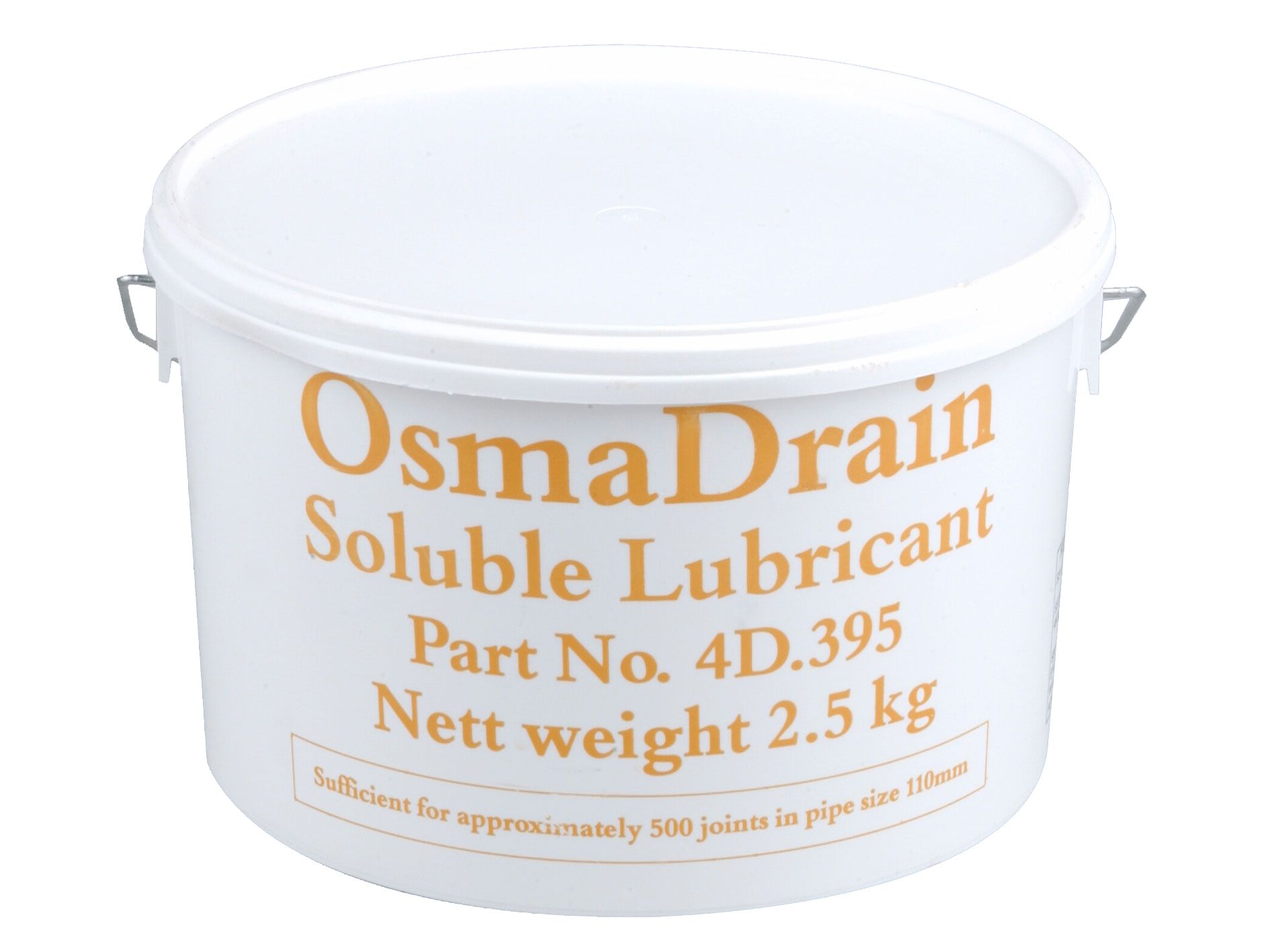 Wavin OsmaDrain Soluble Lubricant 2.5kg tub 4D395