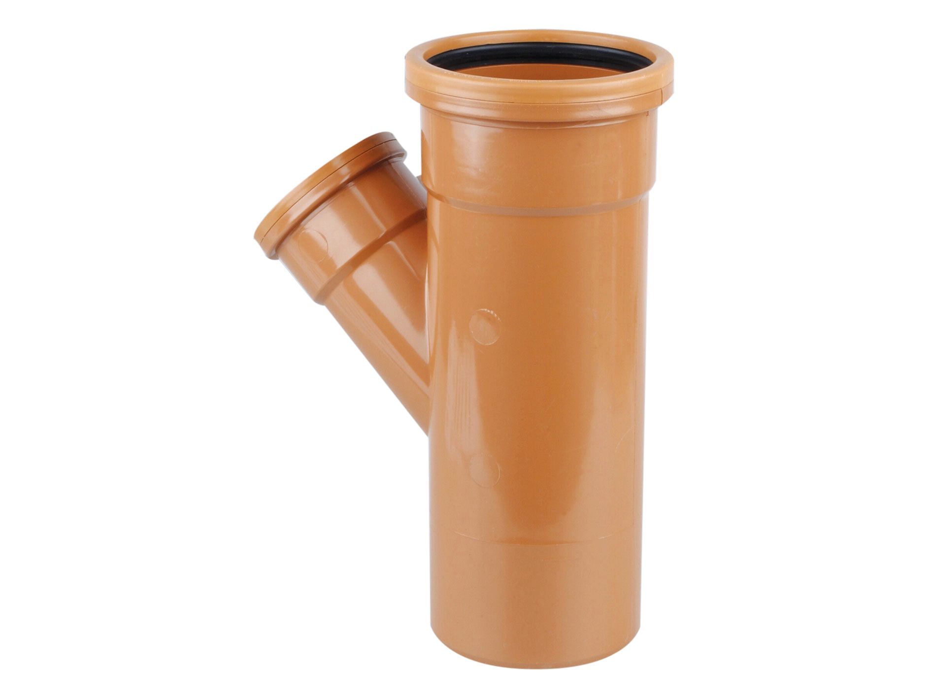 Wavin OsmaDrain 160mm S/S Unequal Junction 45° 6D218