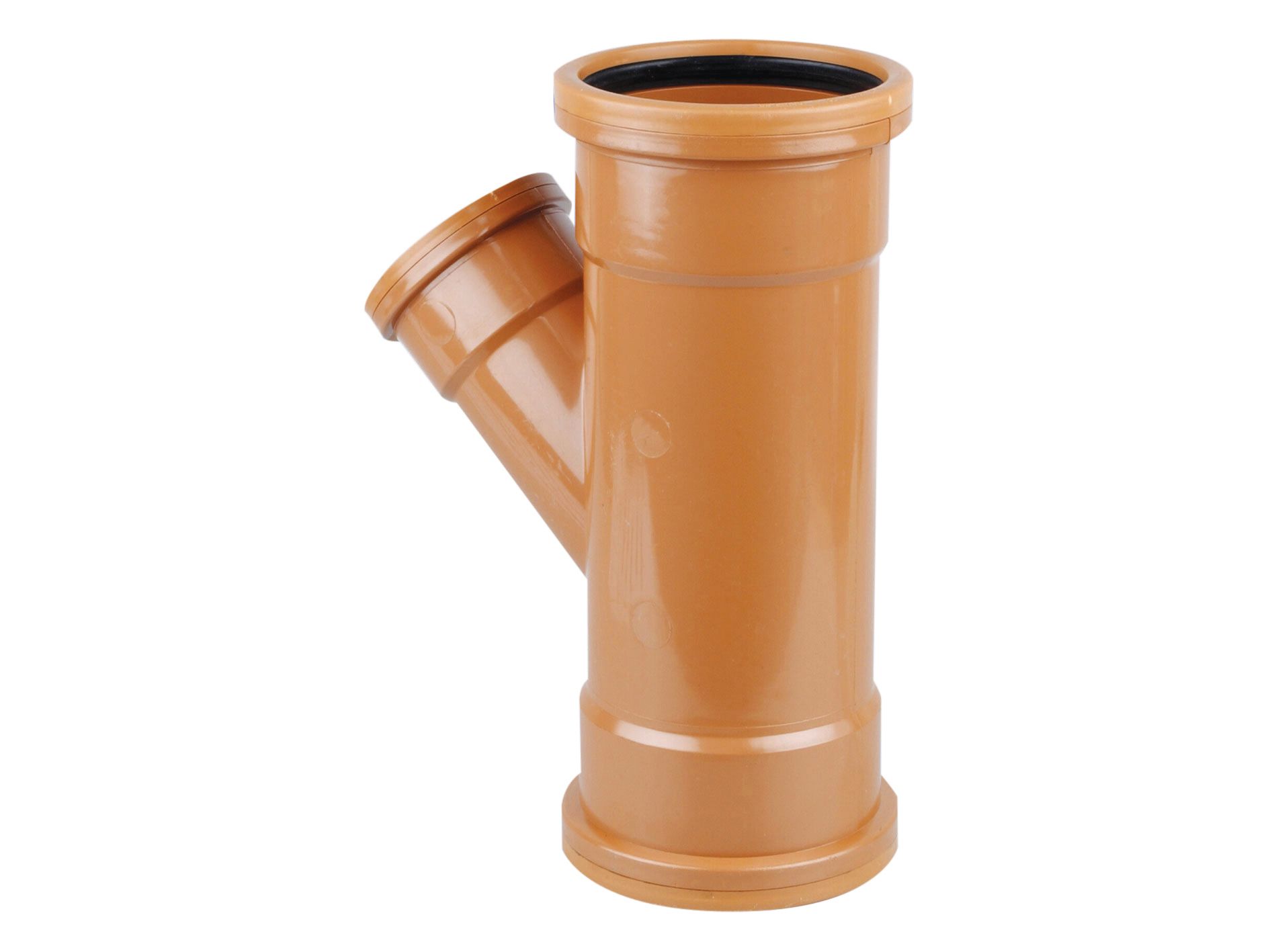 Wavin OsmaDrain 160mm D/S Unequal Junction 45° 6D219