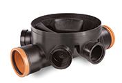 Wavin OsmaDrain 160mm Chamber Base 160X110mm 6D929