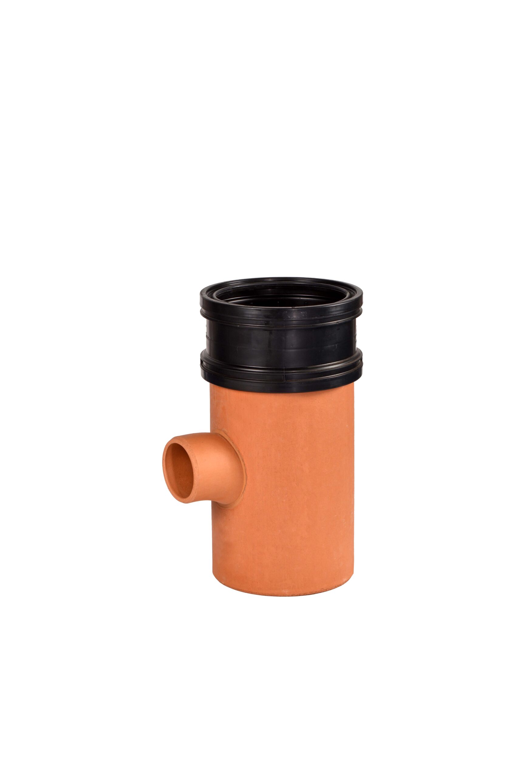 Hepworth Clay 90° Curved Square Junction with Coupling 225X100mm S/S SJ3/7S