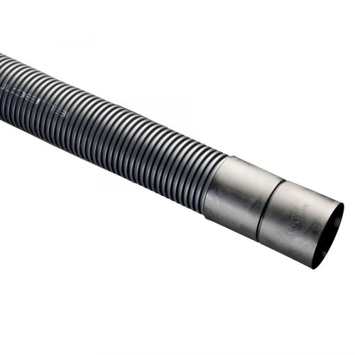 Naylor MetroDuct Twinwall Duct 110(94)mm x 6m Pipe Inc Coupling Black - Image 2