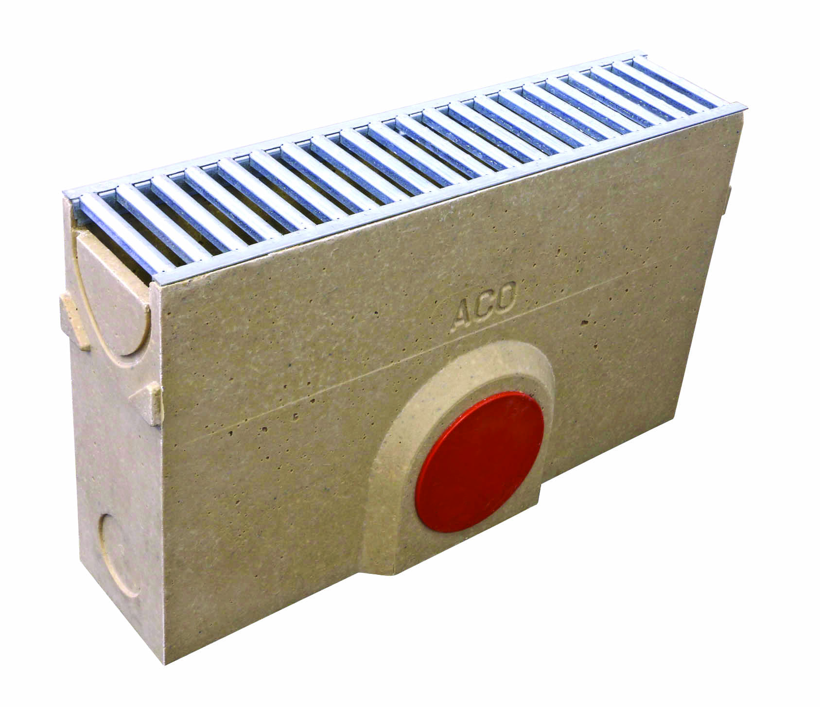 ACO RainDrain Sump Unit Galv Steel Grate with Silt Bucket 500mm