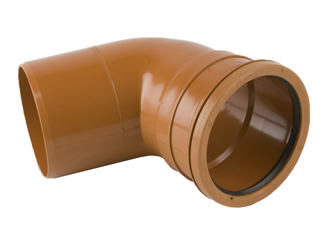 Brett Martin 110mm x 67.5° Single Socket Bend B5051