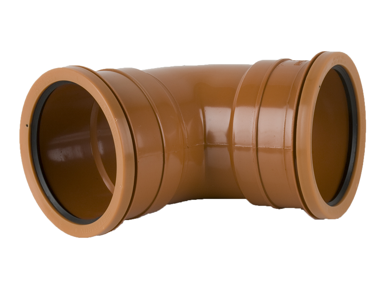 Brett Martin 110mm x 67.5° Double Socket Bend B4071