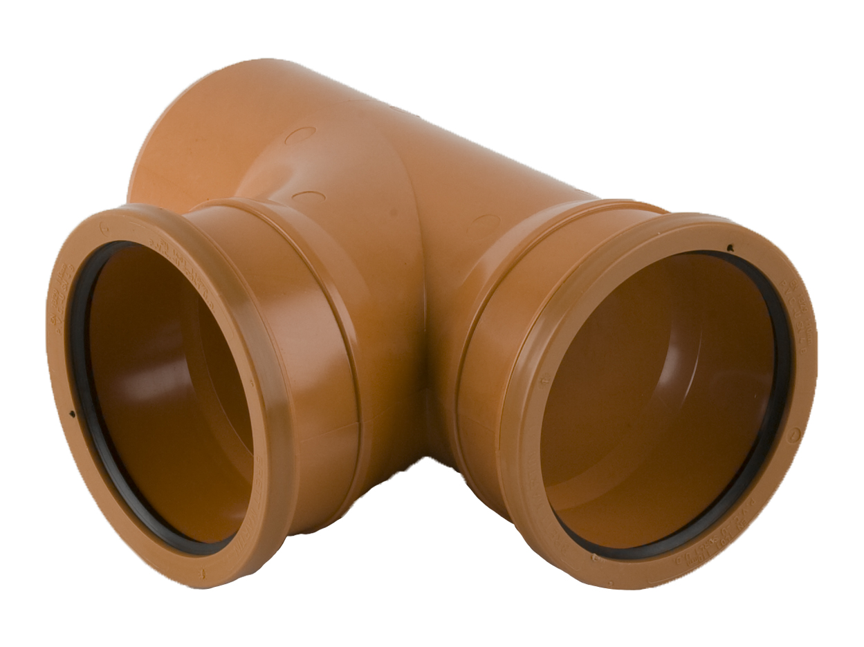 Brett Martin 110mm x 87.5° Double Socket Branch B5101