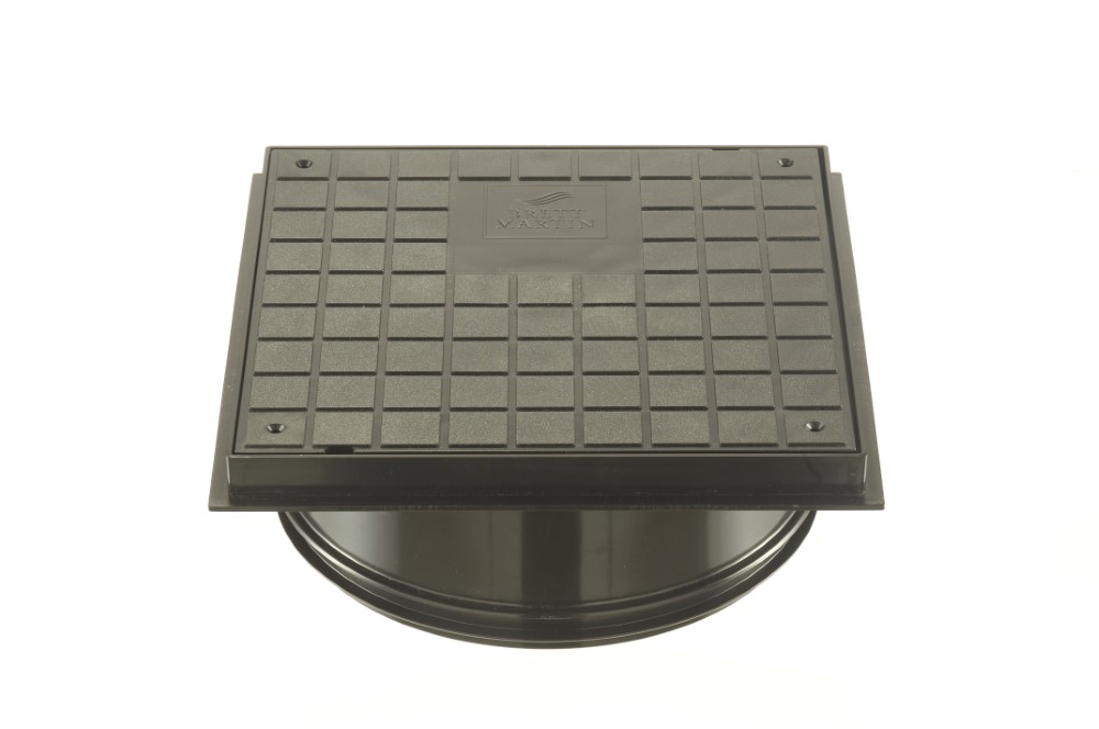 Brett Martin 315mm Dia. Shallow Access Chamber Sealed Lid (Driveway) 35kN* B3154