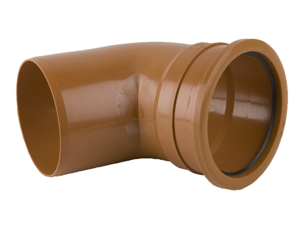 Brett Martin 160mm x 67.5° Single Socket Bend B7051