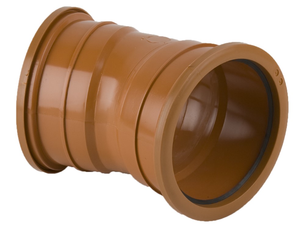 Brett Martin 160mm x 22.5° Double Socket Bend B6051
