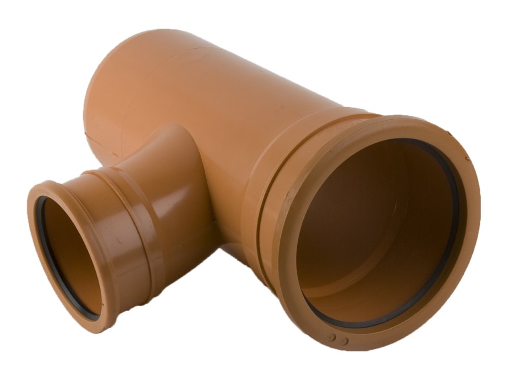 Brett Martin 160mm x 110mm x 87.5° Double Socket Branch B7091