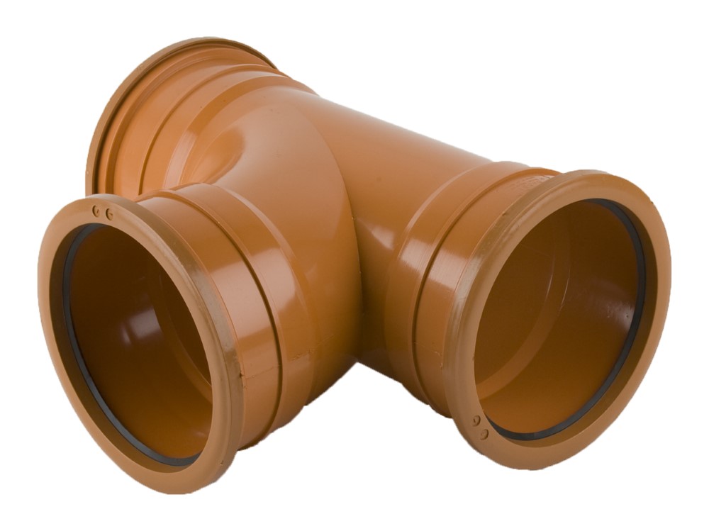 Brett Martin 160mm x 160mm x 87.5° Triple Socket Branch B6081