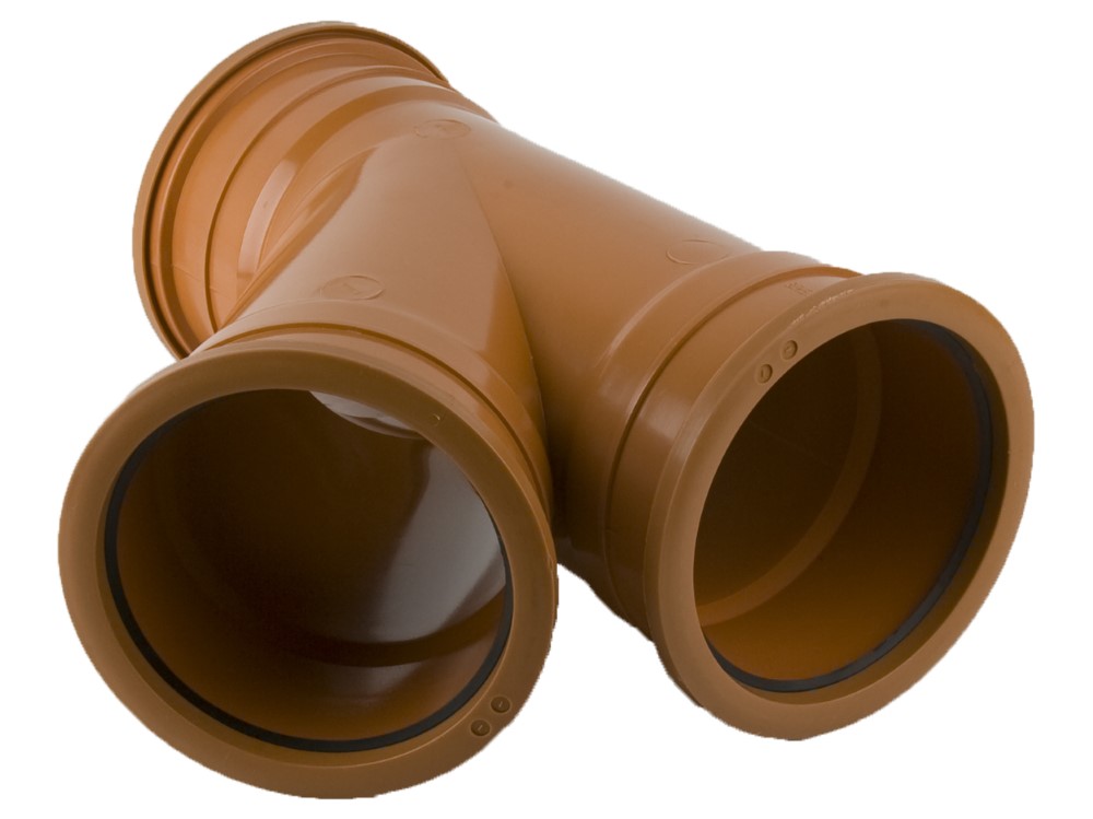 Brett Martin 160mm x 160mm x 45° Triple Socket Branch B6091
