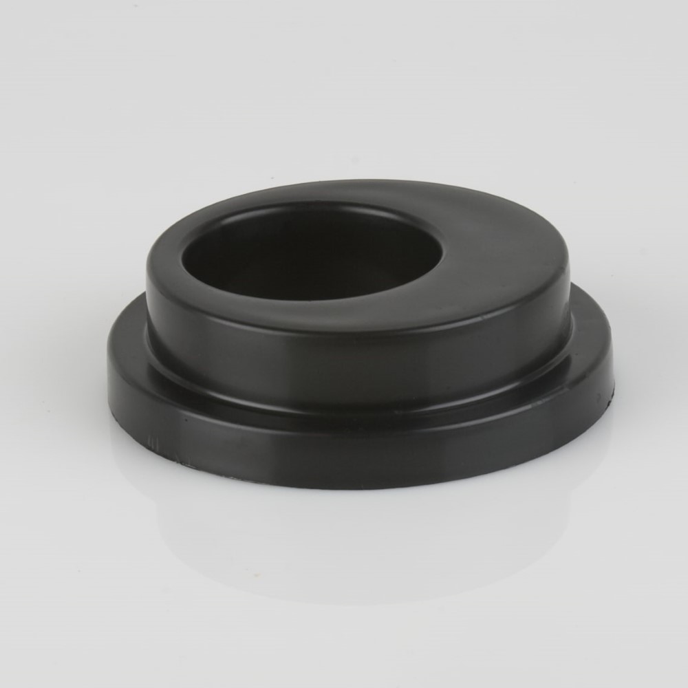 Brett Martin 68mm Round 110mm x 68mm Rainwater Pipe Adaptor Black BR223B
