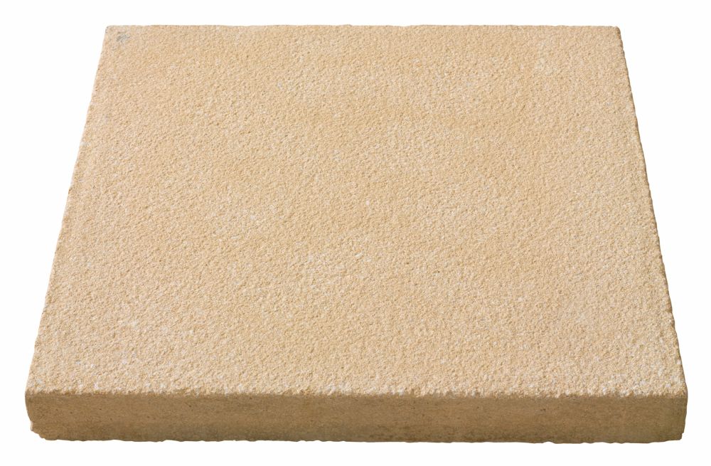 Brett Chaucer Textured Paving Slab 450mm x 450mm x 32mm Buff - Image 2