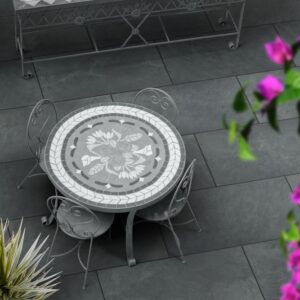 Global Stone Station Porcelain Black 600x600x20mm
