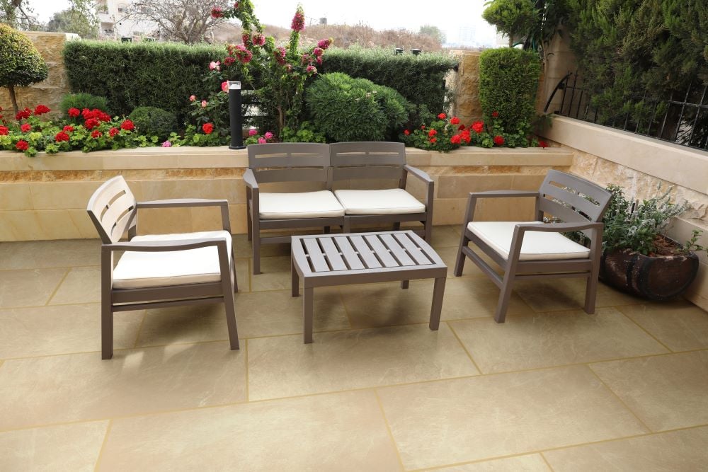 Global Stone Station Porcelain Pearl 600 x 600 x 20mm Pack 68