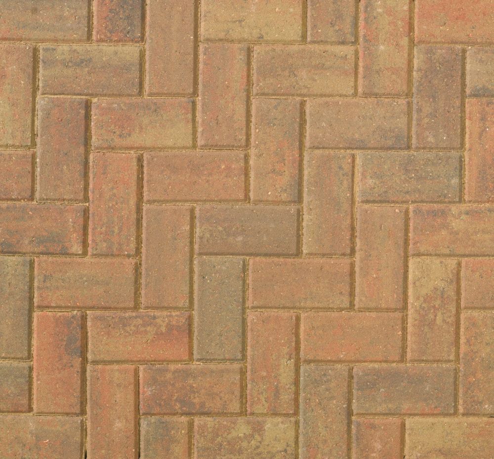 Brett Omega Block Paving 50mm Autumn Gold - Image 2