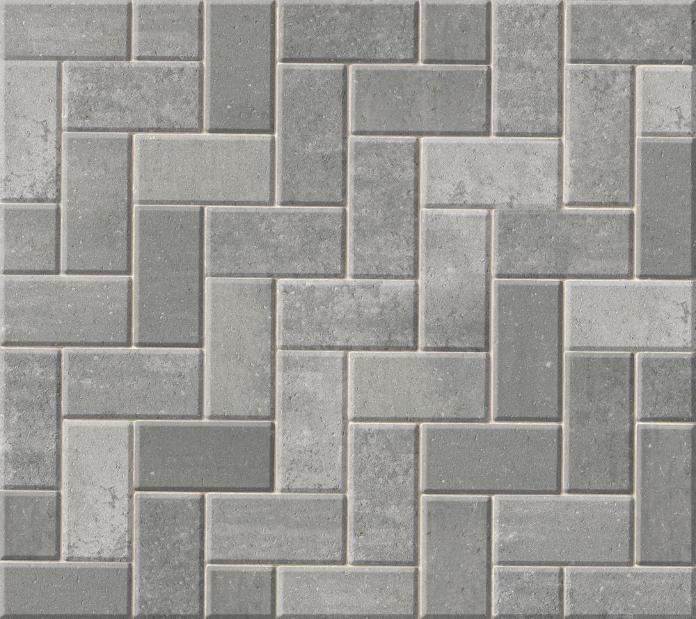Brett Omega Block Paving 50mm Silver Haze - Image 2