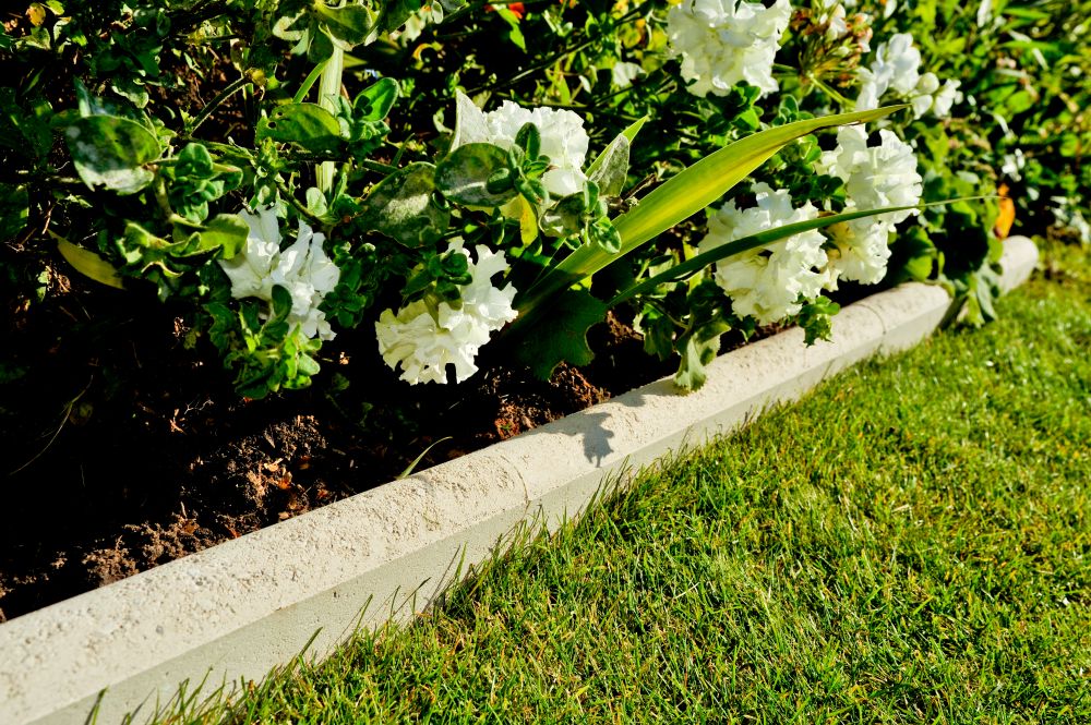 Brett Round Top Edging 600mm x 50mm x150mm Grey