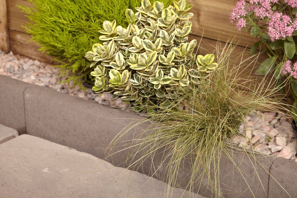 Brett Round Top Edging 600mm x 50mm x150mm Charcoal