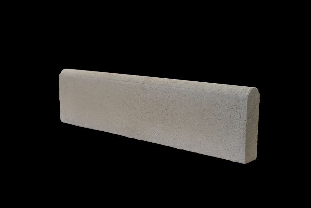 Brett Round Top Edging 600mm x 50mm x150mm Charcoal - Image 2