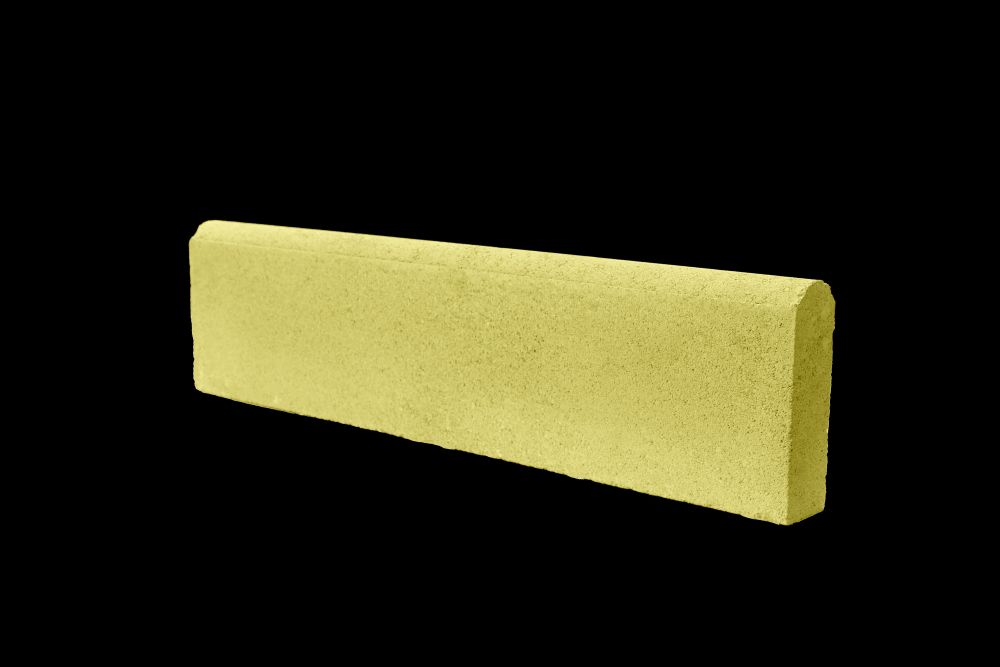 Brett Round Top Edging 600mm x 50mm x 150mm Buff - Image 2