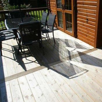 BSW 32 x150mm (27x145mm) Deck Board 4.8M Grooved & Reeded - Image 2
