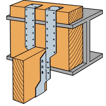 Simpson Strong-Tie JHA270 Adjustable Timber Joist Hanger 75mm - Image 3