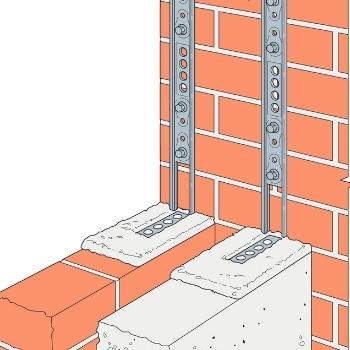 Simpson Extension Wall Starter Stainless Steel C2KS - Image 5