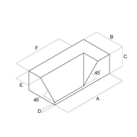 Wienerberger PL.4.2 Olde Essex Red Eng Plinth Internal Return LH Special Brick - Image 3