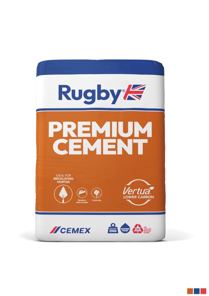 Rugby Premium Cement Plastic Bag 25kg