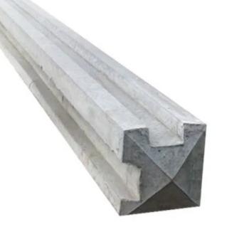 6ft Concrete Corner Slotted Fence Post 1830mm x 123mm x 130mm