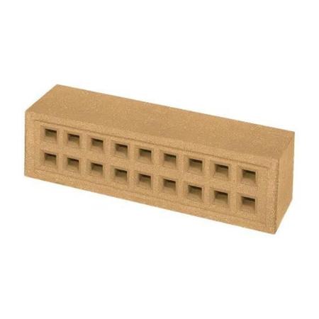 Redbank No.350 Square Airbrick with Holes 215mm x 65mm Buff